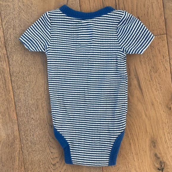 Baby Boy Shirt Bundle 4 piece Rugged Butts 6-9 months Striped Button Blue Green - Picture 12 of 16